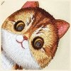 Nimmy torebka na telefon khaki Big Eyed  Pet 2.0 Cat
